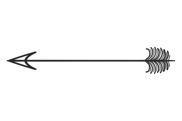Arrow Black Icon for Crafting