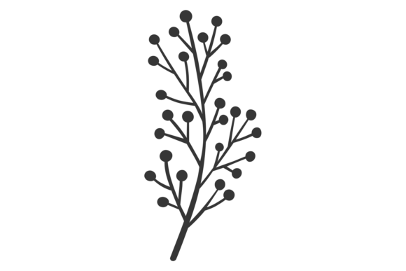 Berry Branch Icon Graphics for Digital Creators