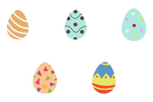 Decorative Easter Egg Graphics Freebies
