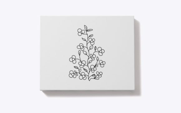Decorative Flower Hand Drawn Illustratio: Graphics & Illustrations for Warm, Authentic Brands