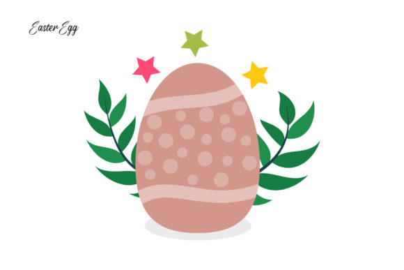 Easter Decorative Egg Design: A Versatile Graphics Freebie for Real Client Work