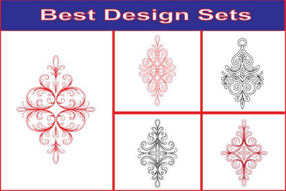 Elegant Decorative Flourish Ornament Set for Graphics and Freebies