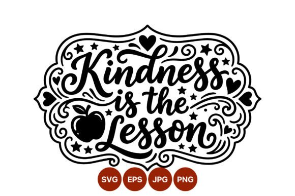 Kindness Lesson Decorative Calligraphy