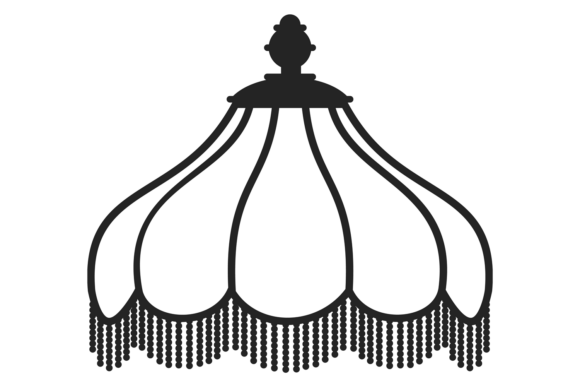 Retro Lampshade Hanging