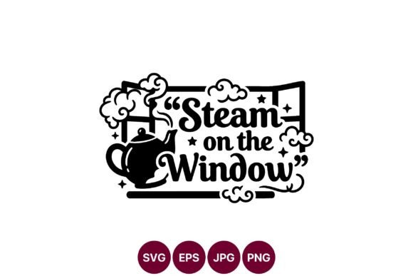 Steam on the Window Graphics for Local Branding