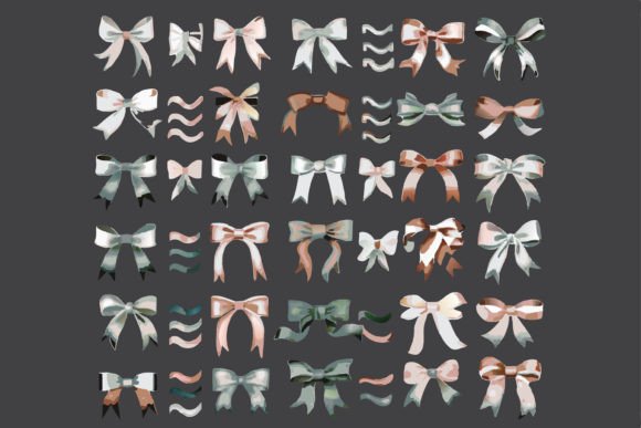 SVG Hand Drawn Premium Ribbon Decorative