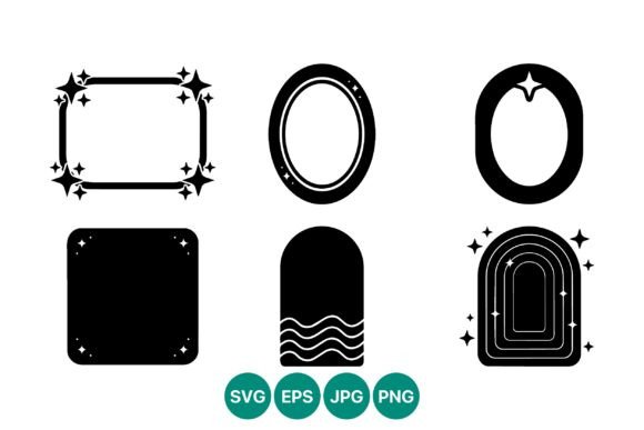 Vector Art Icons Decorative Frames and
