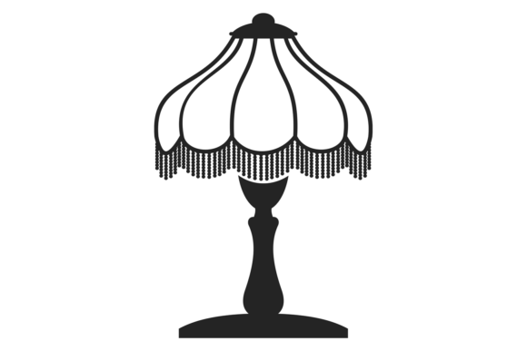 Vintage Lampshade Embroidery Design